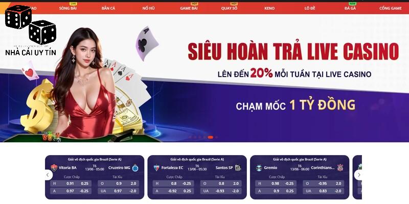 Top 10 Nhà Cái Hoàn Tiền Nhiều Nhất - Nhận Quà Khủng 2025 1 Five88 - Hoàn trả hấp dẫn nhận quà khủng mỗi ngày